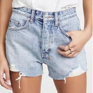 Ksubi Rare Denim Shorts Size 26 Distressed Like New